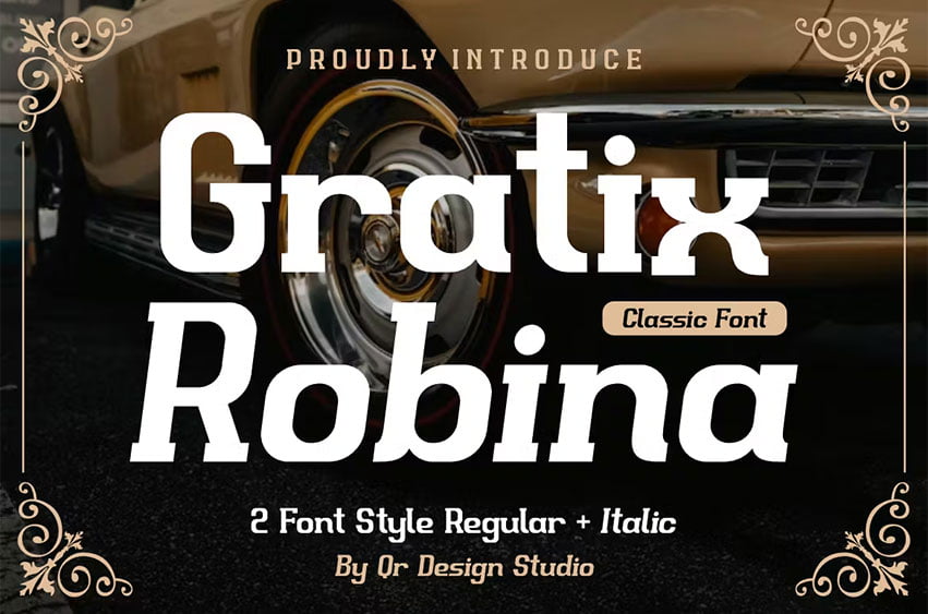 Gratix Robina Font