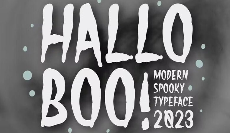 Hallo Boo Font