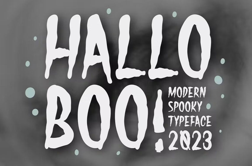 Hallo Boo Font