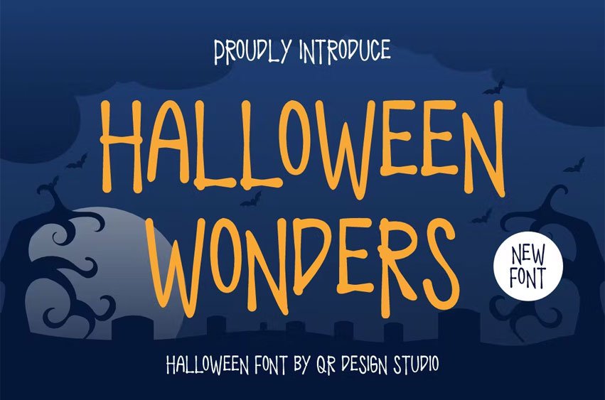 Halloween Wonders Font