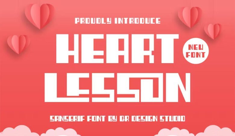 Heart Lesson Font