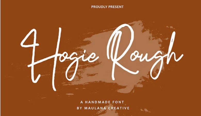 Hogie Rough Font