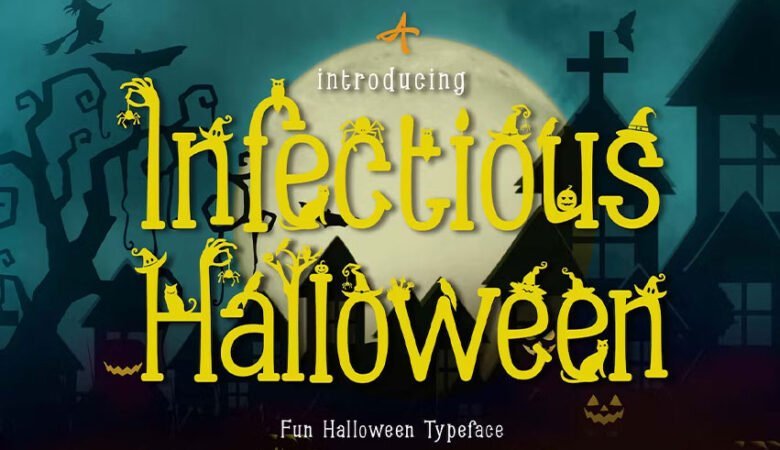 Infectious Halloween Font
