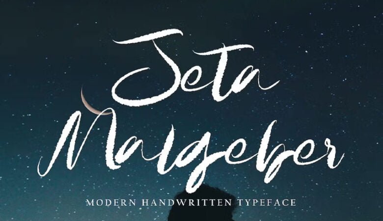 Jeta Malgeber Font