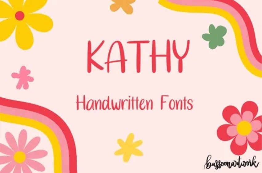 Kathy Handwritten Font