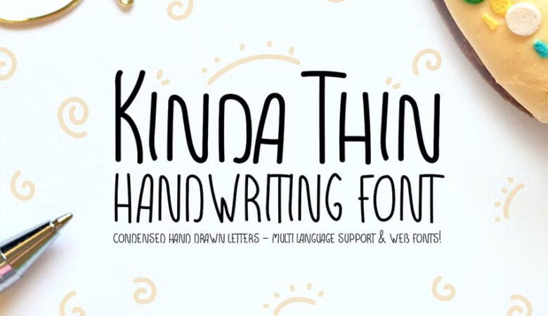 Kinda Thin Font