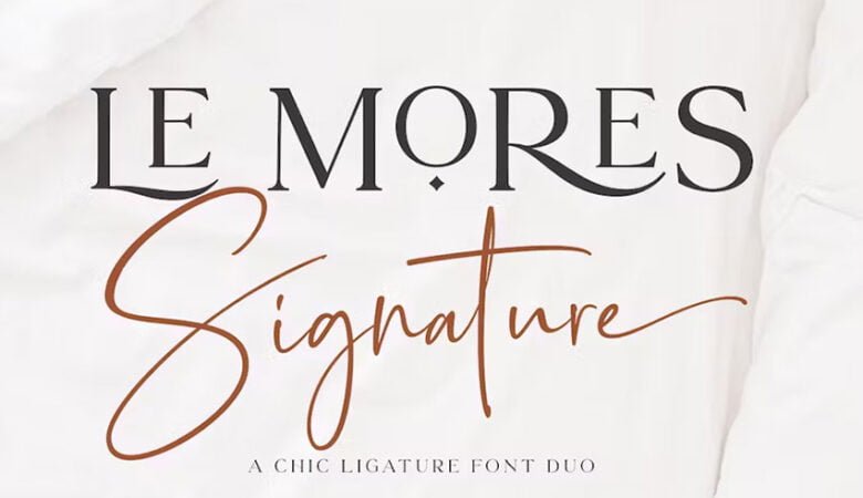 Le Mores Collection Font