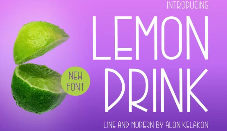 Lemon Drink Font