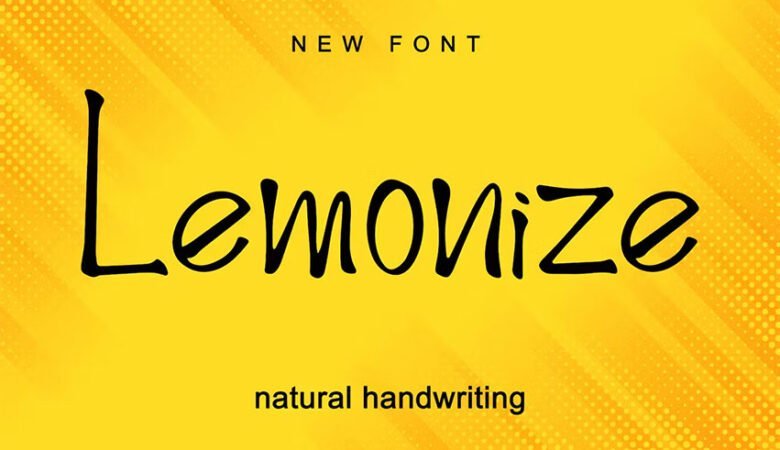 Lemonize Font
