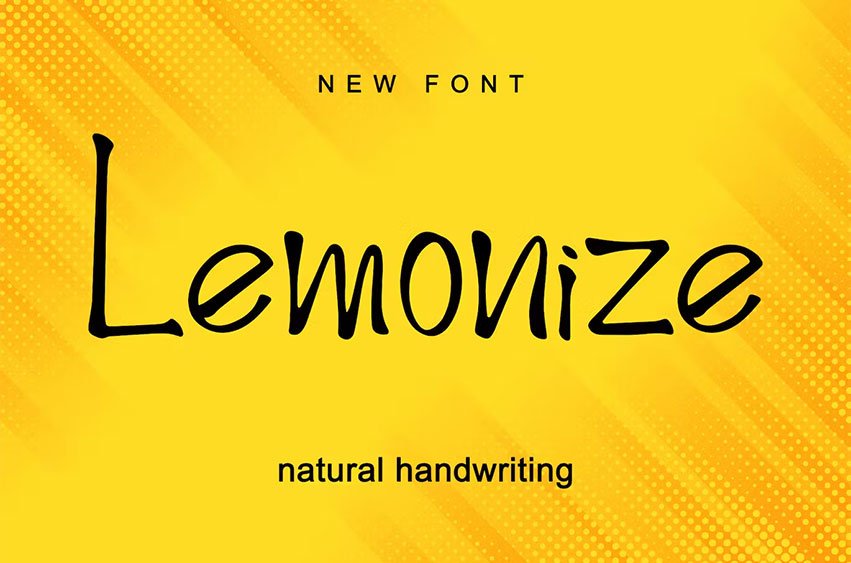 Lemonize Font