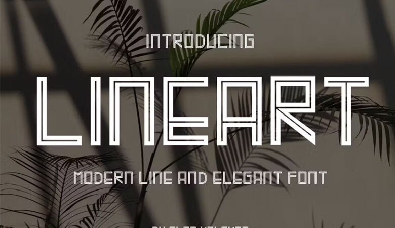 Lineart Font