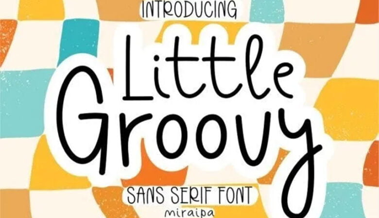 Little Groovy Font