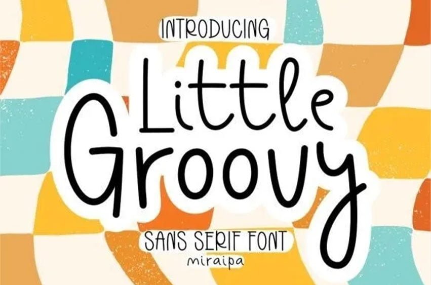 Little Groovy Font