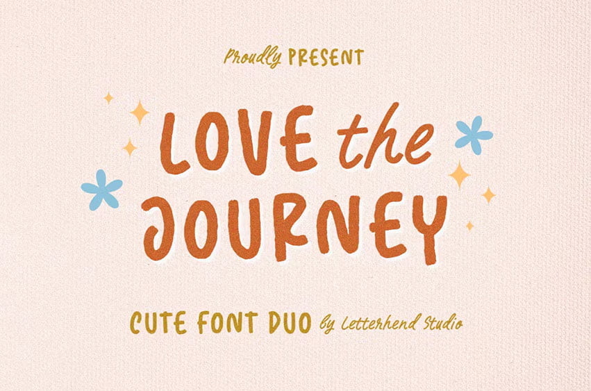 Love The Journey Font