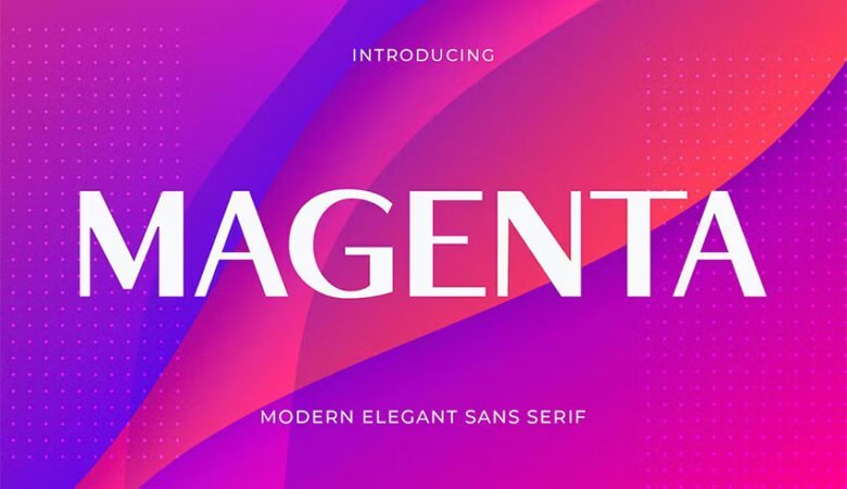 Magenta Font