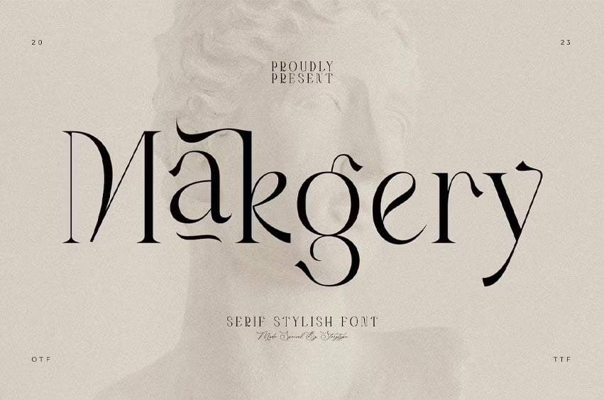 Makgery Font - FreeDaFonts