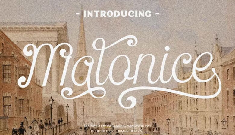 Malonice Font