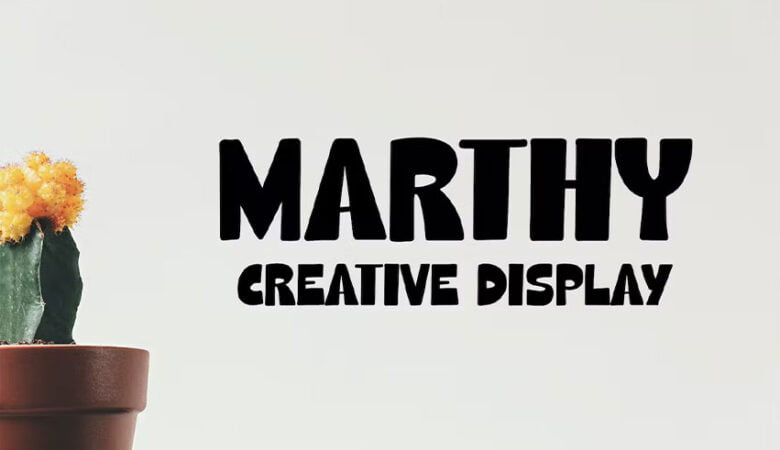 Marthy Font