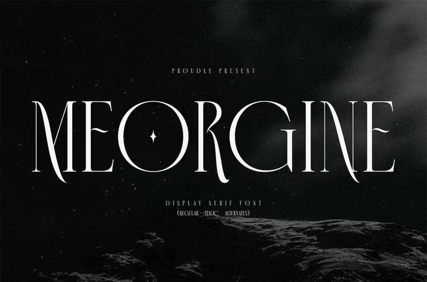 Meorgine Font
