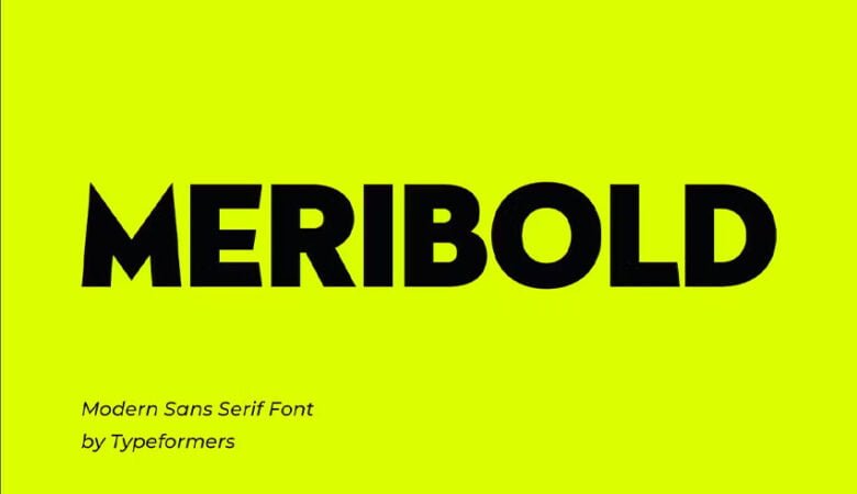Meribold Font