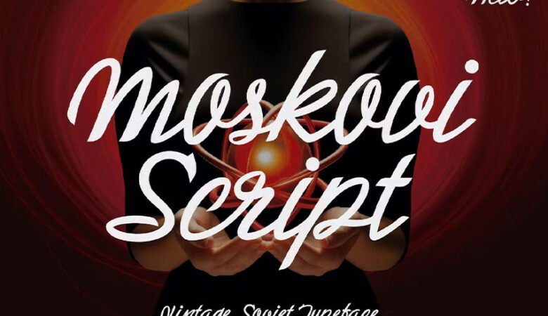 Moskovi Script Font