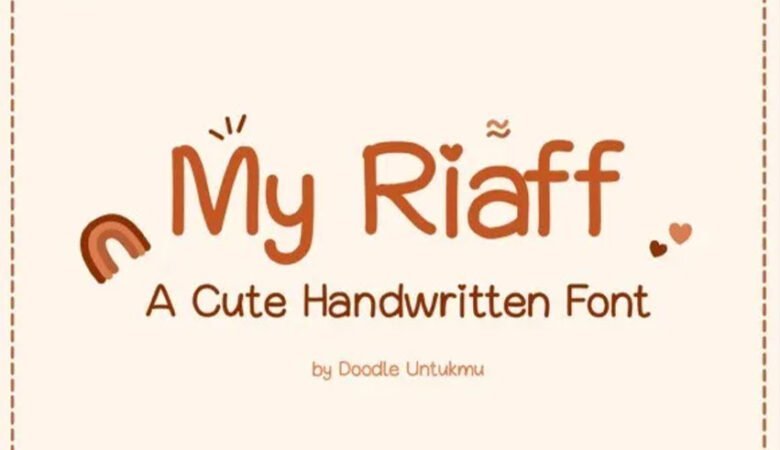 My Riaff Font