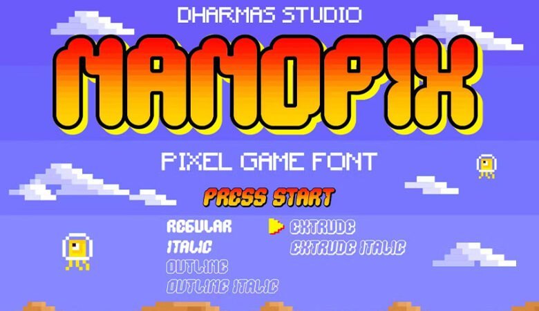 Nano Pix Font