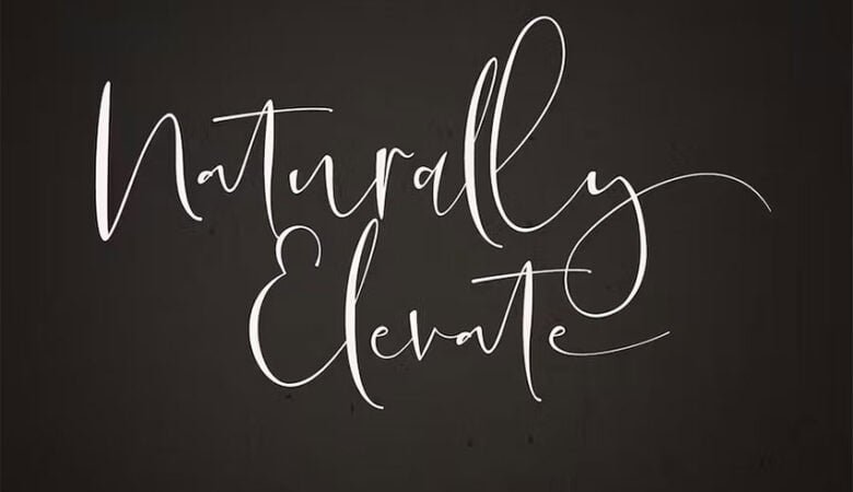 Naturally Elevate Font