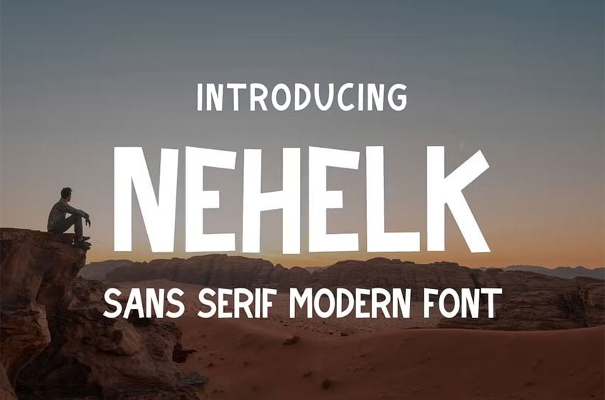 Nehelk Font
