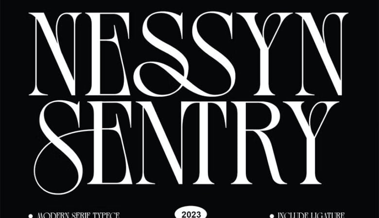 Nessyn Sentry Font