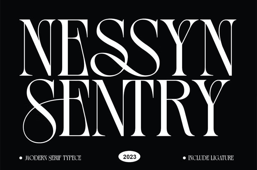 Nessyn Sentry Font