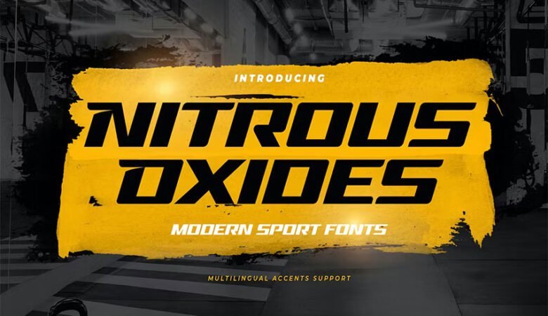 Nitrous Oxides Font