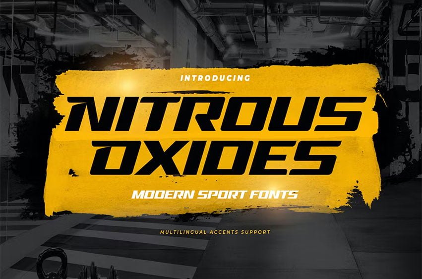 Nitrous Oxides Font