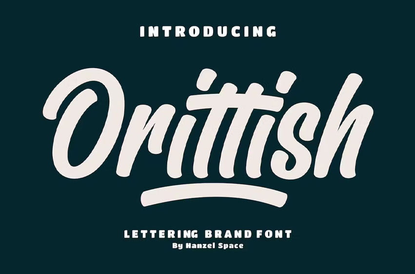 Orittish Font