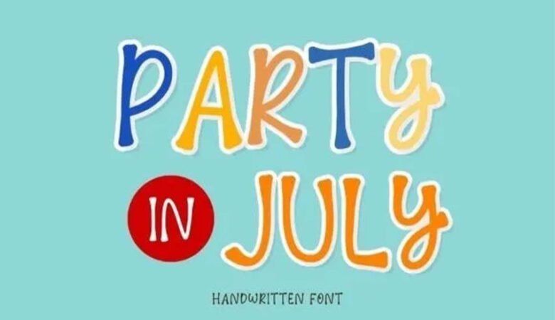 Party in July Font