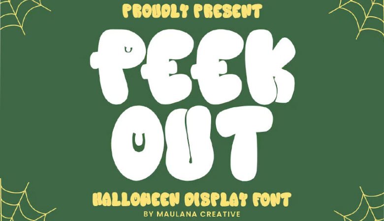 Peek Out Font