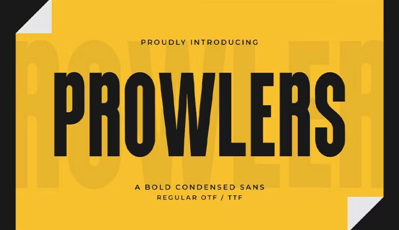 Prowlers Font