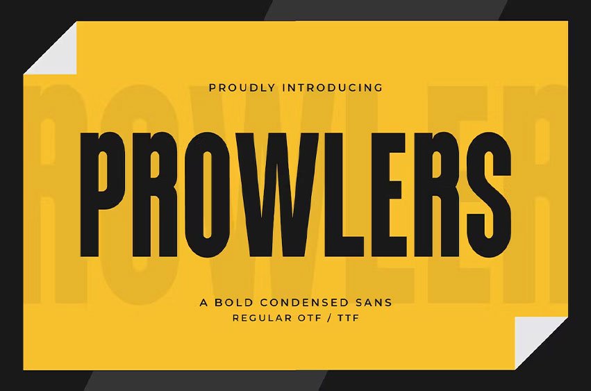 Prowlers Font