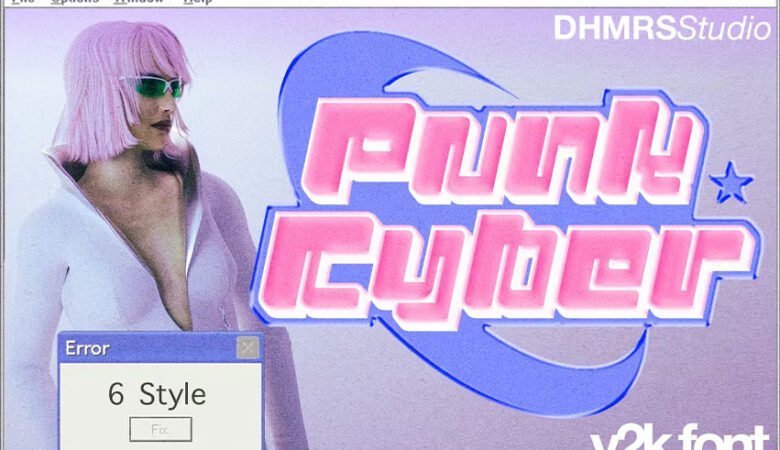 Punk Cyber Font