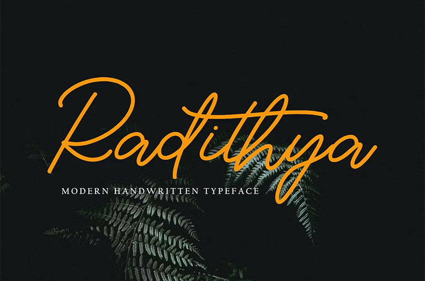 Radithya Font