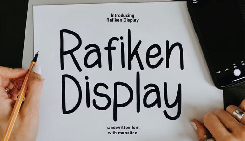 Rafiken Display Font