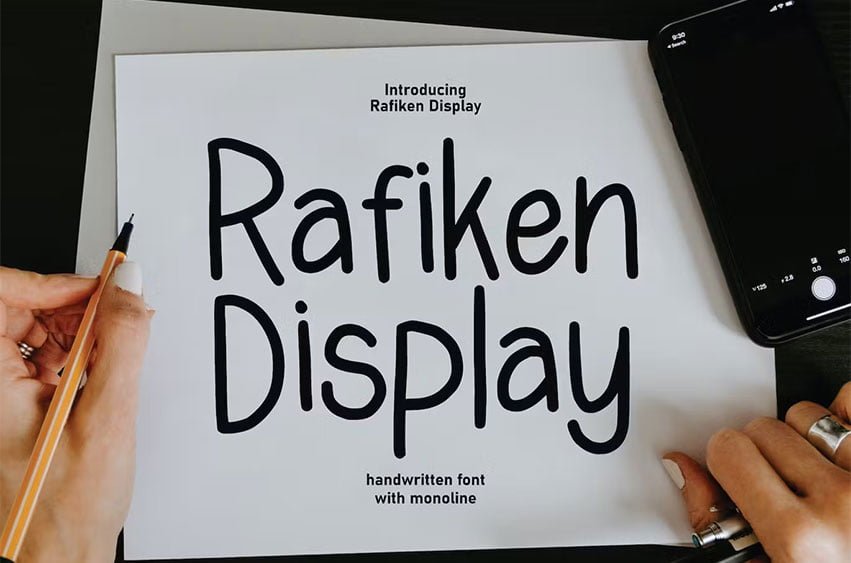 Rafiken Display Font