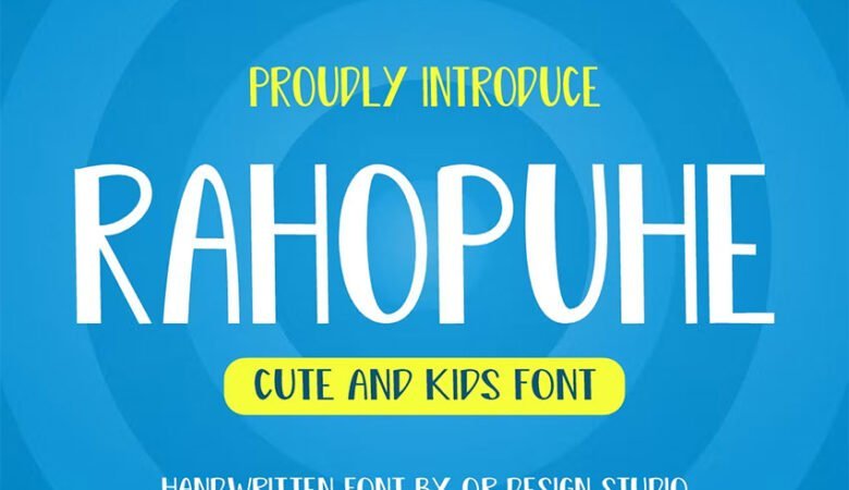 Rahopuhe Font
