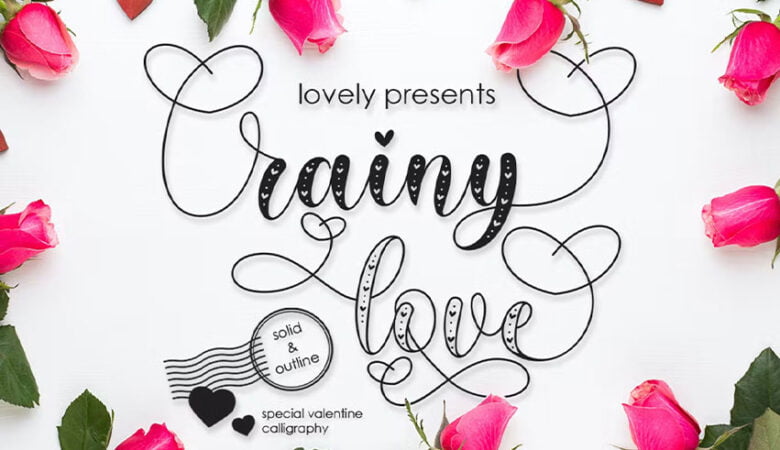 Rainy Love Font