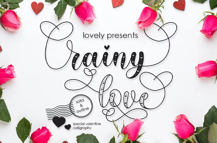 Rainy Love Font
