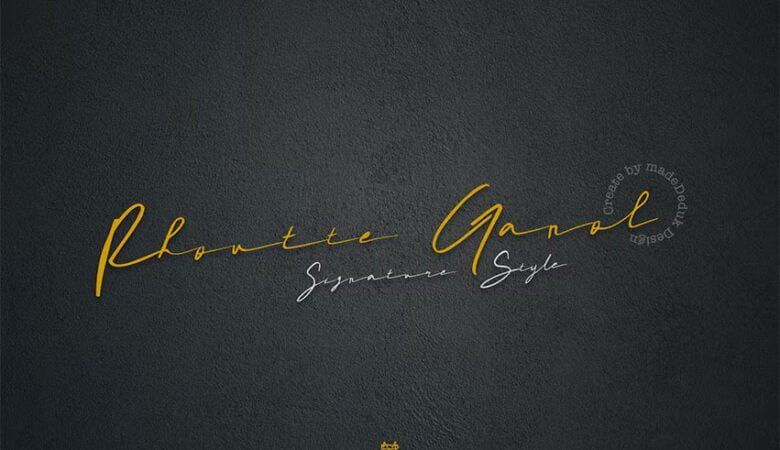 Rhoutte Ganol Font