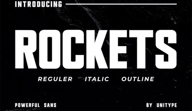 Rockets Font