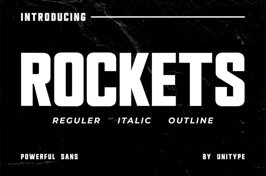Rockets Font