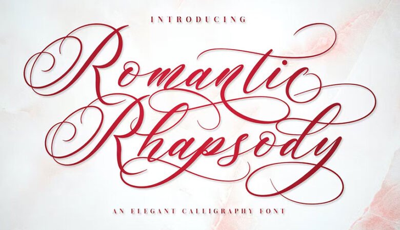 Romantic Rhapsody Font