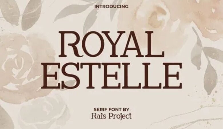 Royal Estelle Font